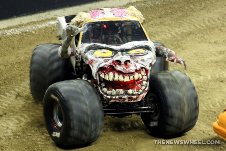 Zombie Monster Jam truck driven by Bari Musawwir interview