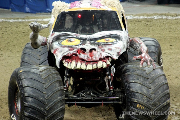 Zombie Monster Jam truck driven by Bari Musawwir interview