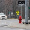 Ford Fusion Autonomous Research Vehicle testing at Mcity