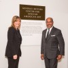 Mary Barra and Ed Welburn at GM Center for African American Arts rededication