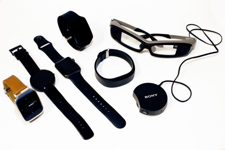 Some of the wearables developed at Ford's Research and Innovation Center