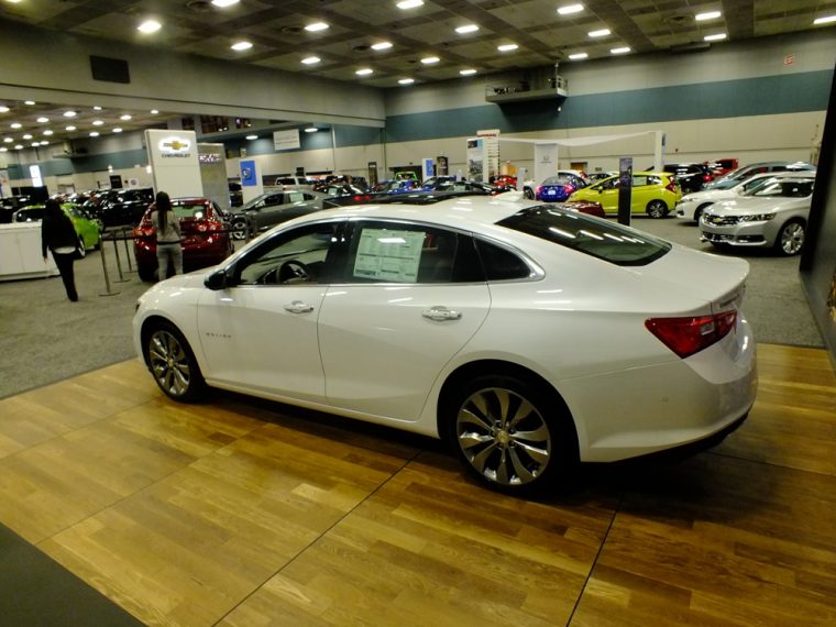 2016 chevy malibu at dayton auto show