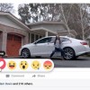 2016 Chevy Malibu commercial uses new Facebook Reactions buttons, like love