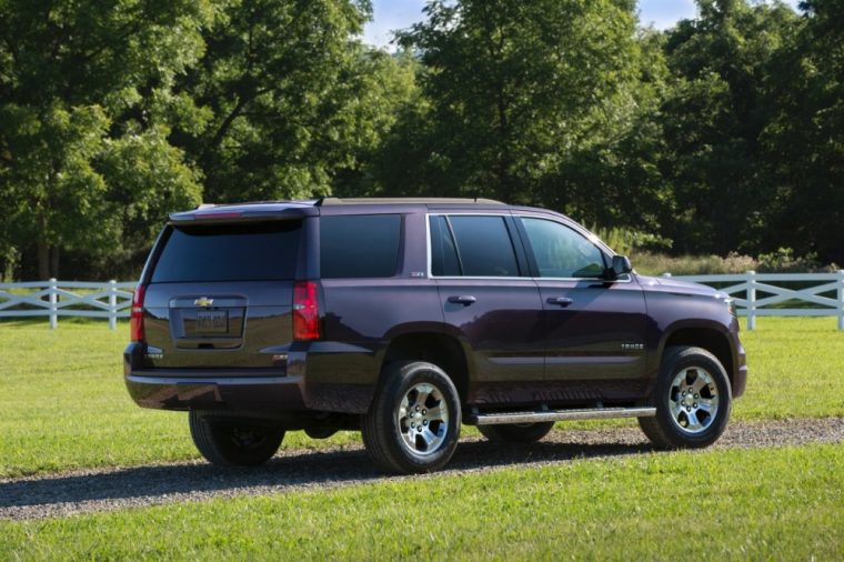 20-inch polished aluminum wheels are available with the 2016 Chevy tahoe