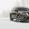 The 2016 Nissan Pathfinder can seat up to seven people and is powered by a 260 horsepower V6 engine