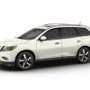 The 2016 Nissan Pathfinder can seat up to seven people and is powered by a 260 horsepower V6 engine