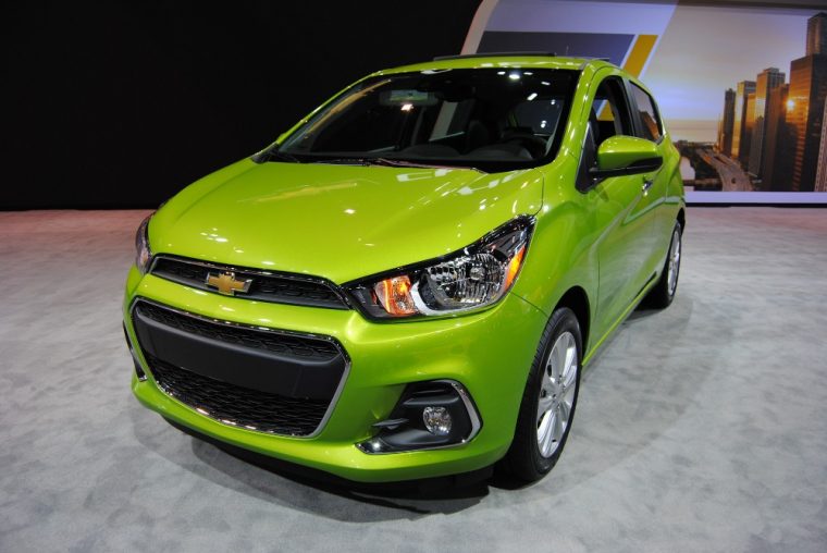 Intermittent wipers are a standard feature of the 2016 Chevy Spark