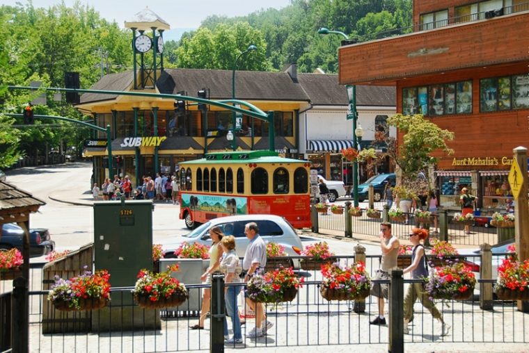 Gatlinburg Tennessee Downtown