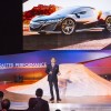 Honda CEO Takahiro Hachigo at the Detroit Auto Show