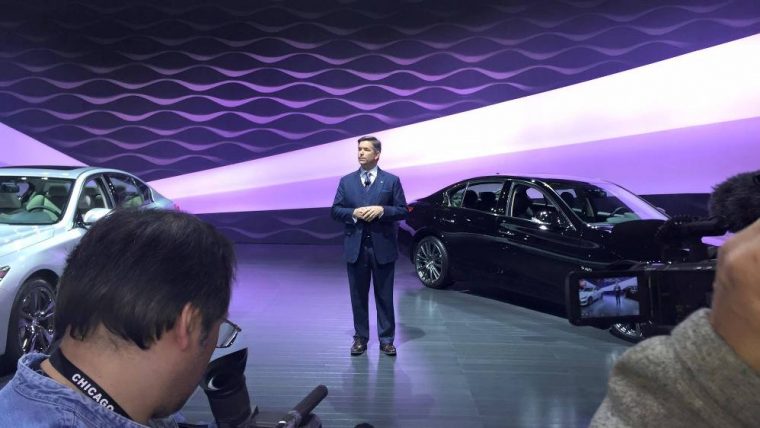 Infiniti press conference