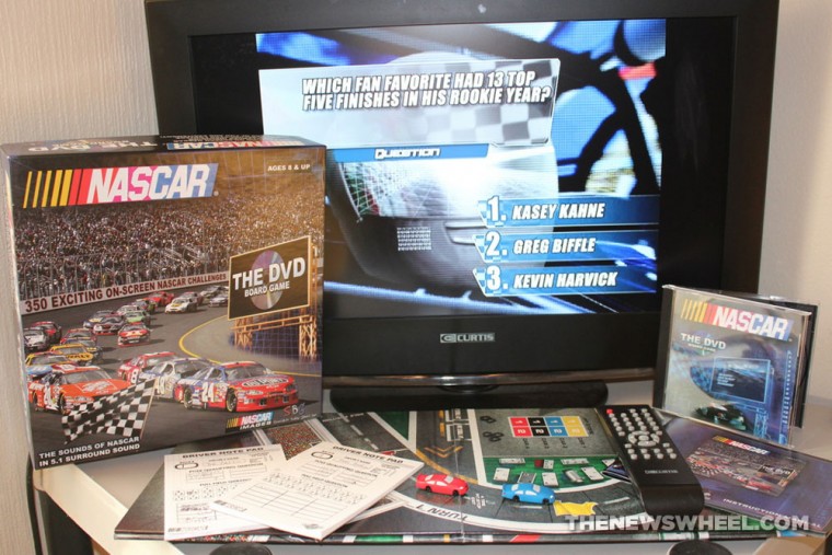 NASCAR DVD Board Game Review