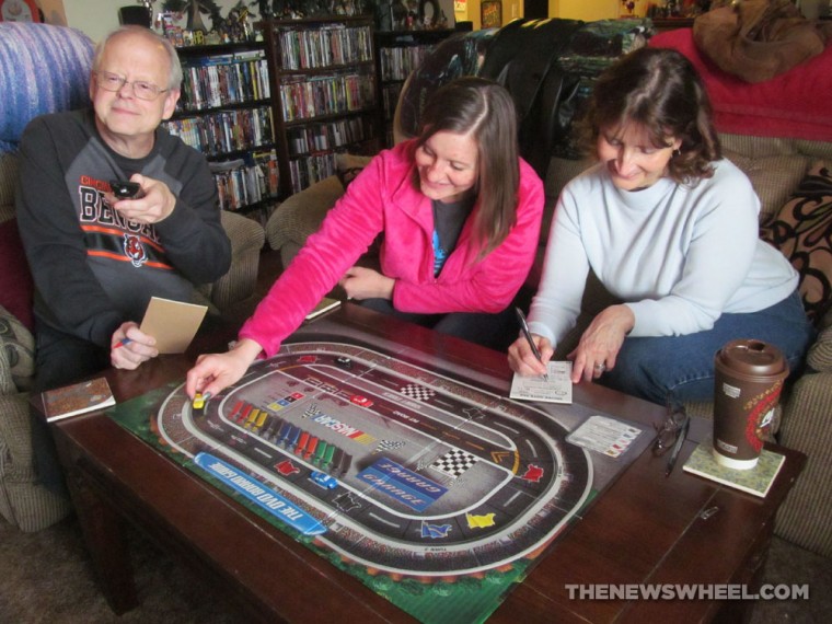 NASCAR DVD Board Game Review players