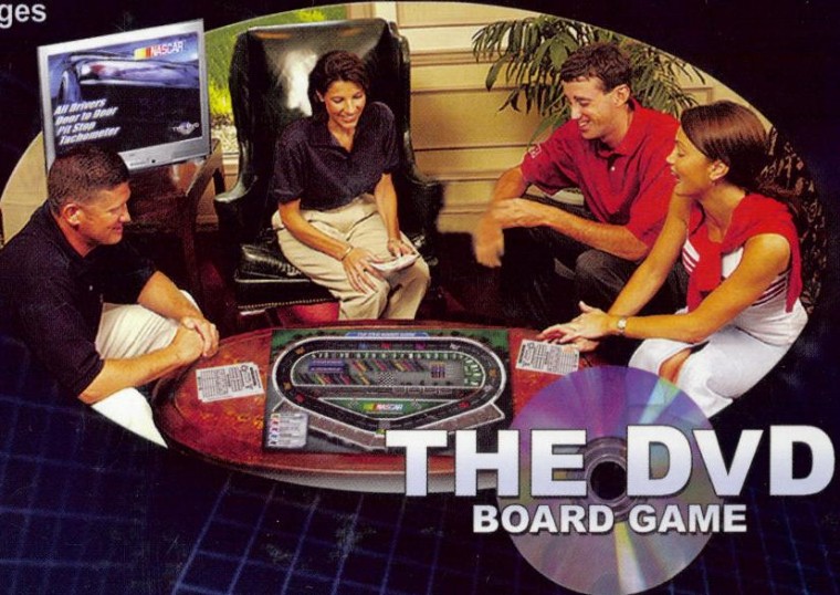 NASCAR DVD Board Game preppy players