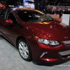 Orange 2016 Chevy Volt at the 2016 Chicago Auto Show