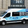 Ride KC: Bridj Ford Transit van