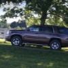 The 2016 Chevy Tahoe comes standard with roof-mounted luggage rack side rails