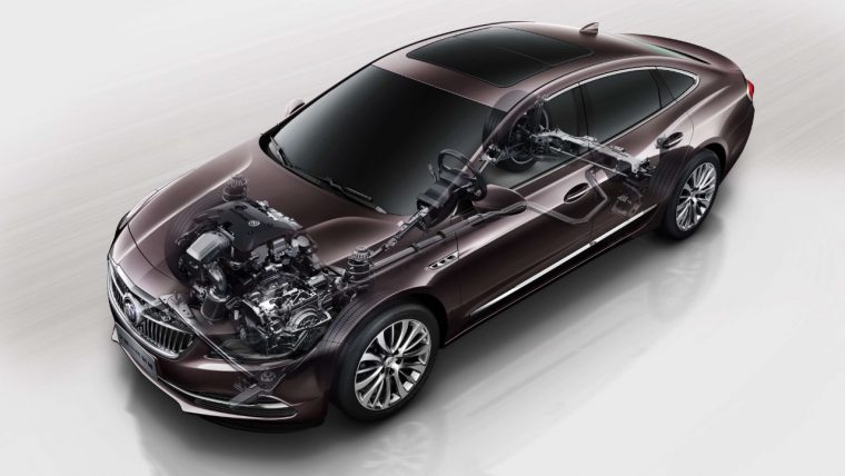 2017 Buick LaCrosse chassis