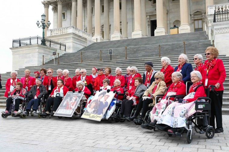 Rosie the Riveters on Capitol Hill