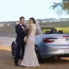 Still from 2016 Buick Cascada wedding commercial, "that's not a Buick!"