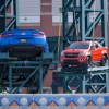 2016 Chevy Camaro SS and Colorado on top of Chevrolet Fountain at Detroit Tigers' Comerica Park