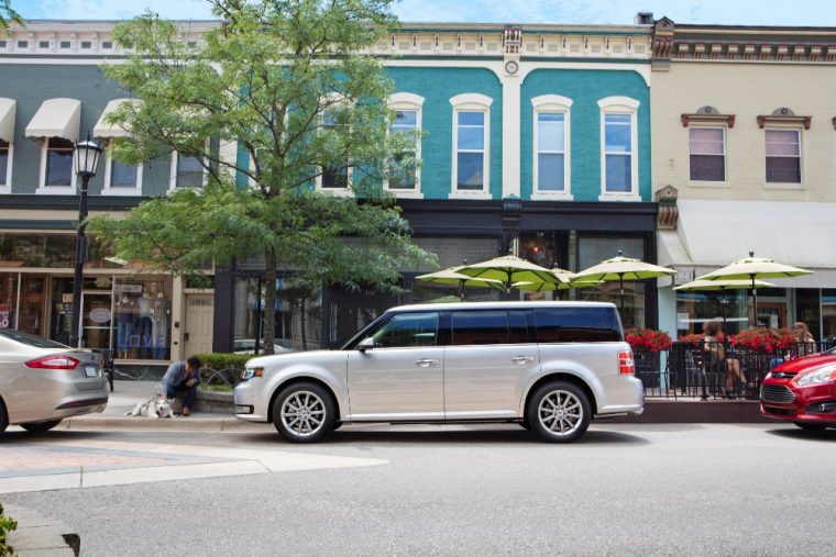 The 2016 Ford Flex is a three-row wagon that carries a starting MSRP of $29,600