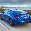 The 2016 Honda Civic Coupe features a sporty exterior design and it’s available with a new turbo engine