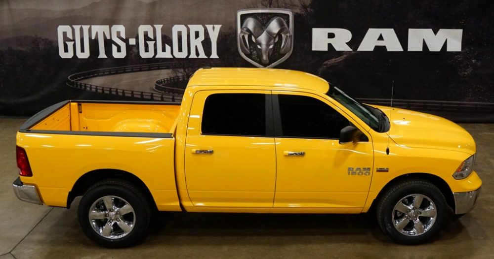 2016 Ram 1500 Yellow Rose of Texas Edition Silhouette