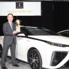 The Toyota Mirai was named the 2016 World Green Car at the New York International Auto Show