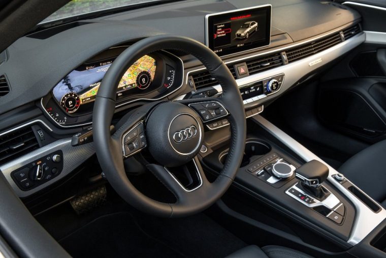 The 2017 Audi A4 is packed full of tech features, as well a powerful turbo engine, all for a starting price of under $40,000.