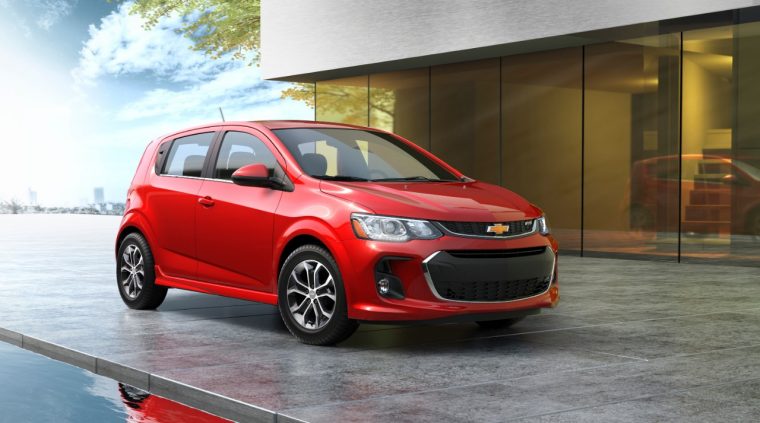 2017 Chevy Sonic hatchback