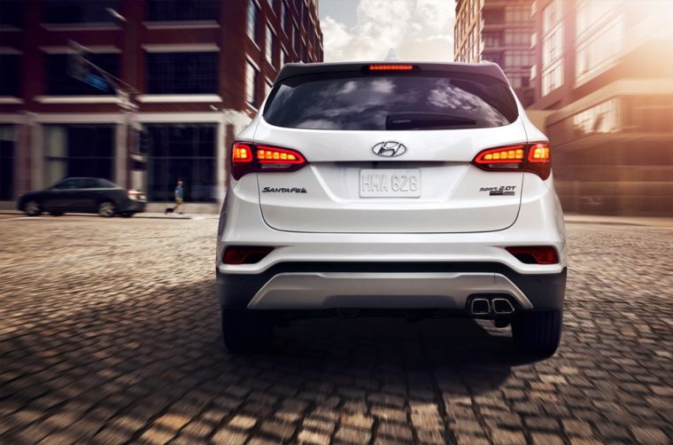 The 2017 Hyundai Santa Fe Sport is a popular crossover SUV that comes with a 10-year/100,000 mile limited powertrain warranty