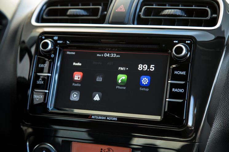 2017 Mitsubishi Mirage G4 Infotainment System