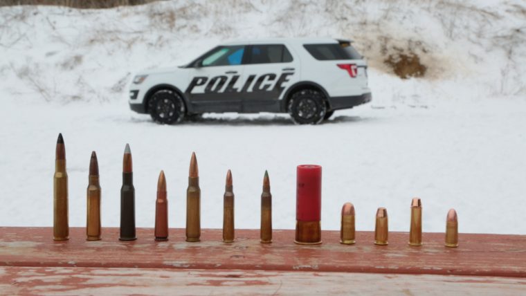 Ford Interceptor Utility stands up to armor-piercing rounds