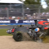 Alonso sideways crash