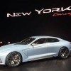 Genesis New York Concept Debut hybrid sports sedan