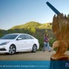 Hyundai Sonata Plug-In Hybrid commercial for range anxiety spoofs pharmaceutrical ads chainsaw