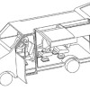 Hyundai patent sliding gullwing door on RV