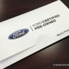 Ford Certified Pre-Owned Packet