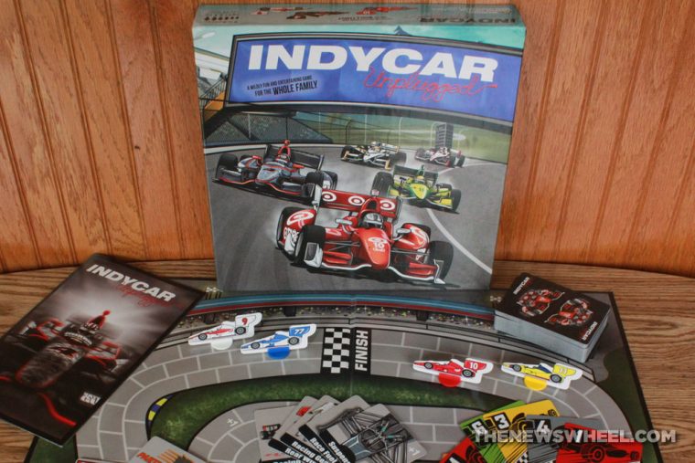 IndyCar Unplugged racing board game review box