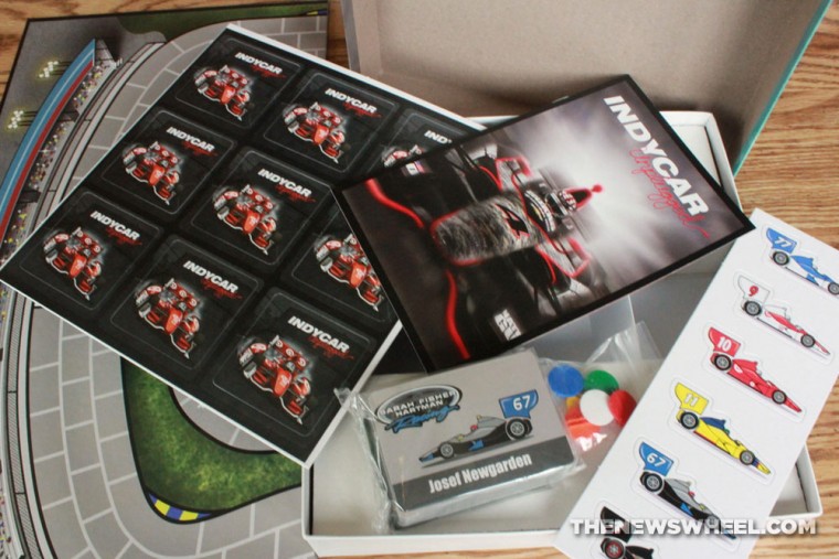 IndyCar Unplugged racing board game review unboxing