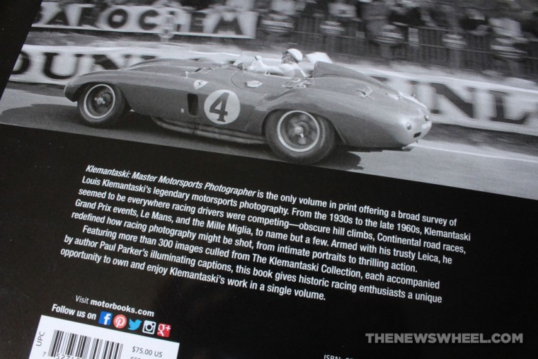 Klemantaski Master Motorsports Photographer book review Motorbooks jacket