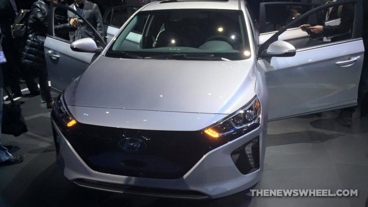 New York Auto Show Hyundai presentation IONIQ electric EV