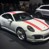 The new Porsche 911 R made its US debut at the 2016 North American International Auto Show