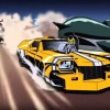 Redline Anime 2009 racing movie review Grand Am Yellowline