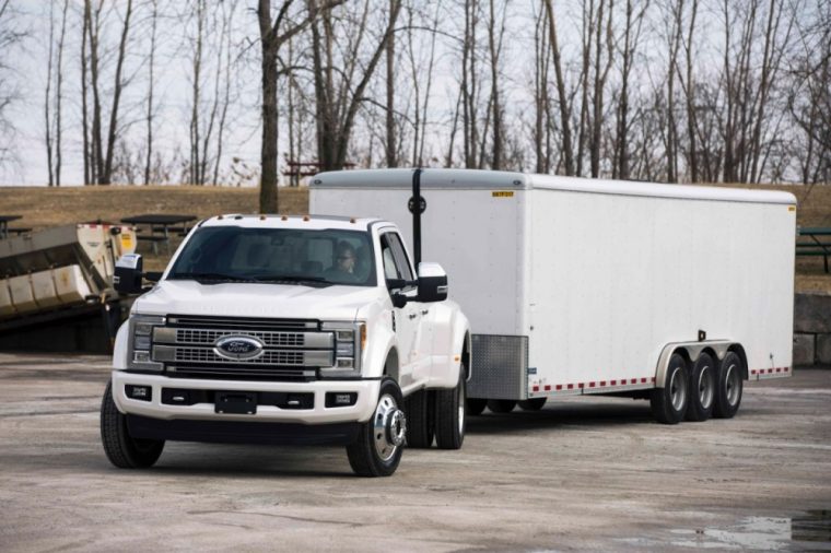 Ford’s new Trailer Reverse Guidance technology will be optional for the 2017 Super Duty