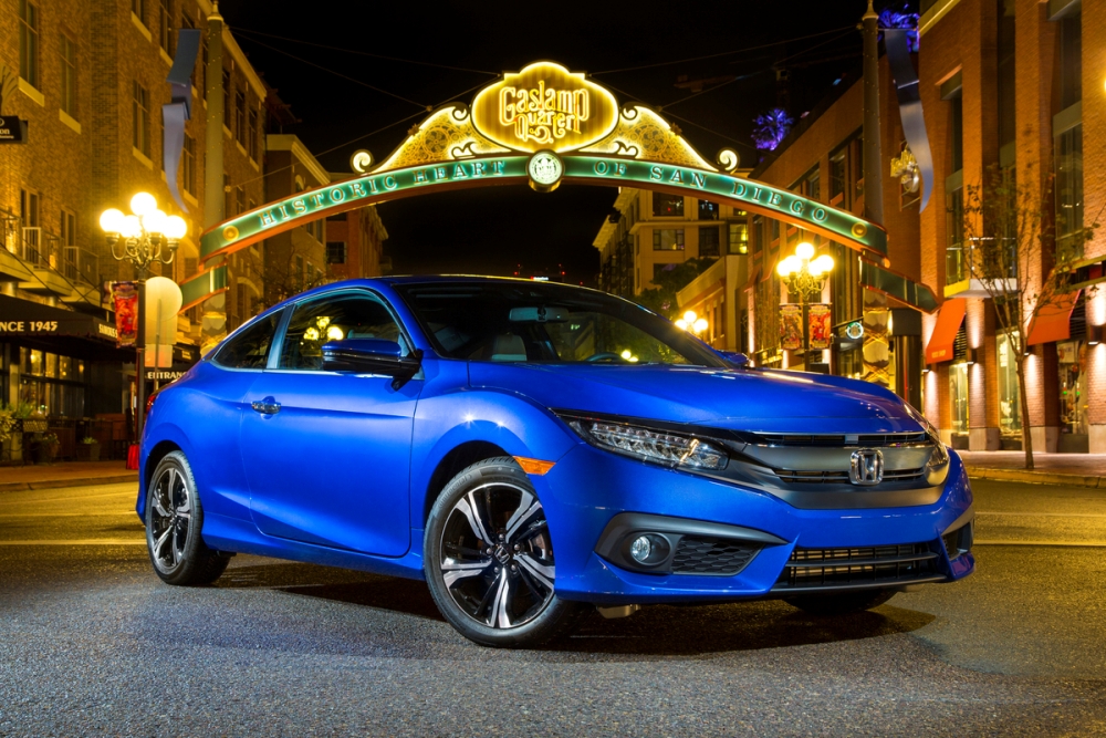 2016 Honda Civic Coupe Awarded Top Safety Pick Rating The News Wheel