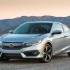 The 2016 Honda Civic Coupe features a sporty exterior design and it’s available with a new turbo engine