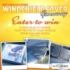 The News Wheel Windshield Cover Giveaway post