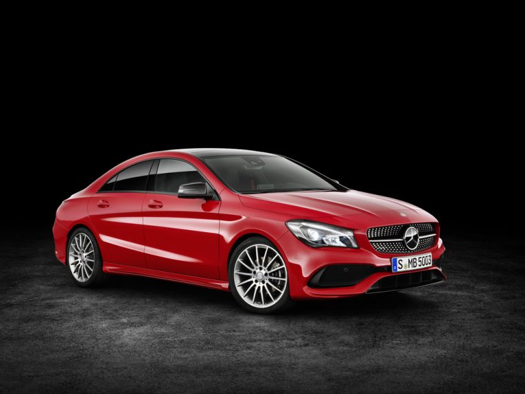 The 2017 Mercedes-Benz CLA will offer the same engine choices as the 2016 version, but the new model will feature a few exterior design changes