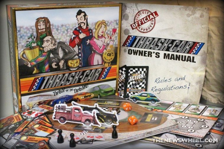 Thrash Car Racing Board Game Review Solar Flare Brave Frontier Studios